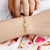 Bohemia Chain Bracelet with Zircon Charm