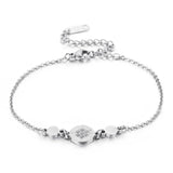 Bohemia Chain Bracelet with Zircon Charm