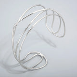 Iron Alloy Torques Choker Necklace for Women Statement Jewelry