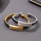 Men's Stainless Steel Bracelet Cuff Bangle