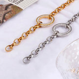 Women's Stainless Steel Bracelet Ring Set