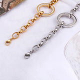Women's Stainless Steel Bracelet Ring Set