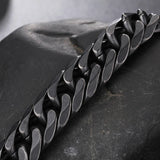 Punk Bike Chain Bracelet Vintage Stainless Steel Men Hand Chain