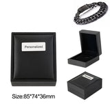 Punk Bike Chain Bracelet Vintage Stainless Steel Men Hand Chain