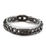 Punk Lock Chain Bracelet Men Vintage Stainless Steel Jewelry