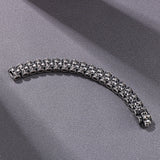 Punk Skull Wristband Stainless Steel Bracelet Men's Watch