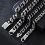 Men's Stainless Steel Cuban Link Bracelet Punk Wristband