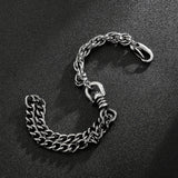 Vintage Chain Men's Gothic Combination Stainless Steel Jewelry