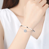 Kaletine Evil Eye Bracelet - 925 Sterling Silver Hamsa Gift