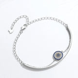 Kaletine Evil Eye Bracelet - 925 Sterling Silver Hamsa Gift