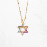 Kaletine Jewish Magen Star of David 925 Sterling Silver Necklace