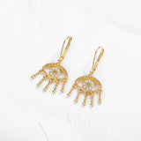 925 Silver Evil Eye Hoop Earrings for Women