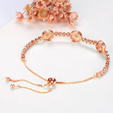 Kaletine Evil Eye Hamsa Bracelet 925 Silver CZ Tennis Rose Jewelry Men