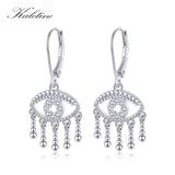 Kaletine Evil Eye Drop Earrings 925 Sterling Silver Jewelry
