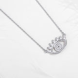 Kaletine Lucky Evil Eye Necklace 925 Sterling Silver Enamel Necklace