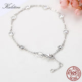 Kaletine Sterling Silver CZ Bracelet Charm Pride Jewelry