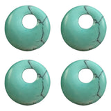 Kallaite Calaite Turquoise 18mm Round Gemstone Reiki Home Decoration