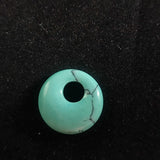Kallaite Calaite Turquoise 18mm Round Gemstone Reiki Home Decoration