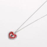 925 Silver Evil Eye Pendant CZ Enamel Charm for Women