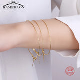 925 Sterling Silver Bracelet for Women - Elegant Charm Jewelry