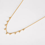 925 Sterling Silver Bead Chain Necklace for Women Wedding Party