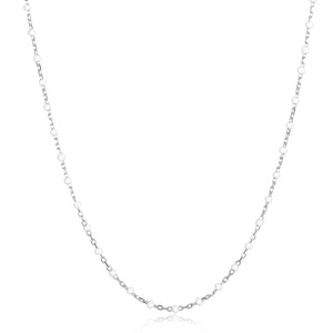 Kameraon S925 Silver Dripping Oil Beads Necklace 5 Colors