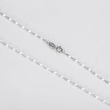 Kameraon S925 Silver Dripping Oil Beads Necklace 5 Colors