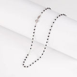 Kameraon S925 Silver Dripping Oil Beads Necklace 5 Colors