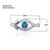 Kamov Zirconia Charm Evil Eye Bracelet Party Gift