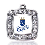 Kansas City Royals Charm Antique Silver Plated Jewelry