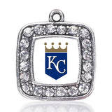 Kansas City Royals Charm Antique Silver Plated Jewelry