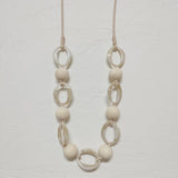 Kara&Kale Bohemian Long Wood Necklace
