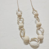 Kara&Kale Bohemian Long Wood Necklace