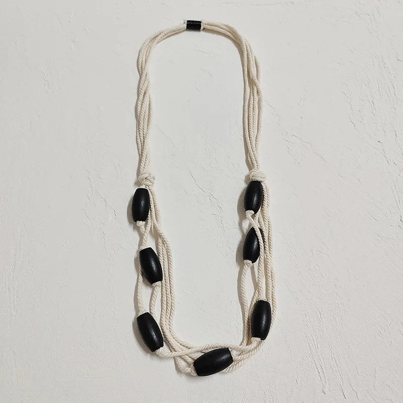 Kara&Kale Wooden Necklace Set - Stylish Jewelry Accessories