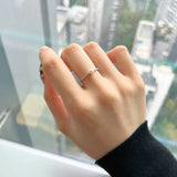 Minimalist Barak Pearl Ring for Women in Sterling Silver