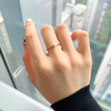 Minimalist Barak Pearl Ring for Women in Sterling Silver
