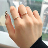 Minimalist Barak Pearl Ring for Women in Sterling Silver