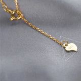 Karopel 925 Silver V-shaped Geometric Necklace for Women
