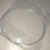 Karopel Rhinestone Round Iced-Out Necklace for Women