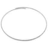 Karopel Rhinestone Round Iced-Out Necklace for Women