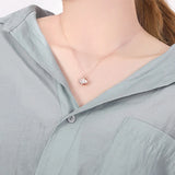 Karopel Shell Pearl Pendant Necklace with Sweets