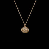 Karopel Shell Pearl Pendant Necklace with Sweets