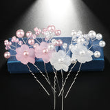 Crystal Rhinestone Flower Bridal Hairpins Wedding Hair Accessories
