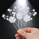 Crystal Rhinestone Flower Bridal Hairpins Wedding Hair Accessories