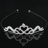 Hot Tiara Crown Girls Bridesmaid Bride Wedding Prom Hair Jewelry