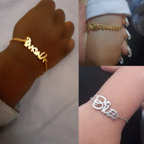 Lovely Baby Smooth Bracelet Personalized Children Jewelry Stainless Steel