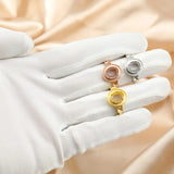 Breast Milk Resin Oval Ring Settings 925 Silver