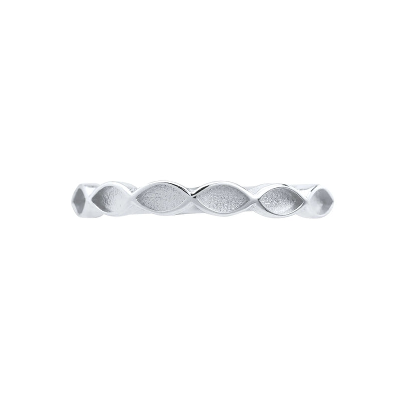 Breast Milk Resin Ring Setting 925 Silver Marquise Bezel Ring