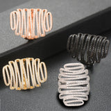 Kellybola Cubic Zircon Stacks Charm Statement Ring Bohemian Beach Jewelry