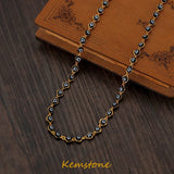 Harajuku Eyes Evil Eye Stainless Steel Necklace for Women Lucky Gift